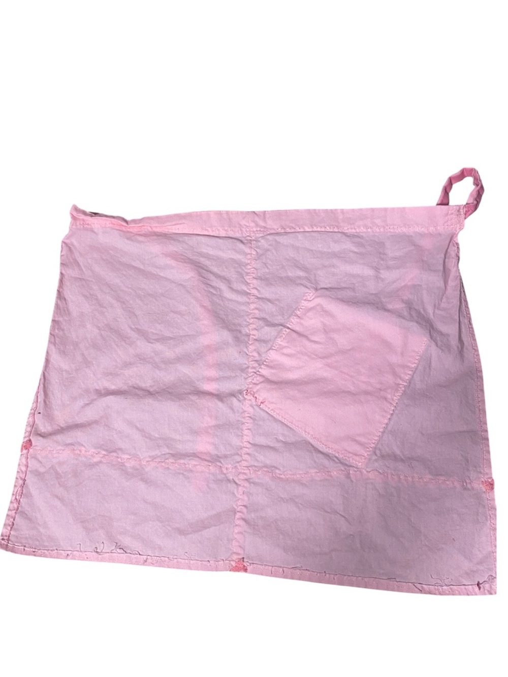 Pink Ric Rac Apron Women’s with Pocket - Picture 3 of 3